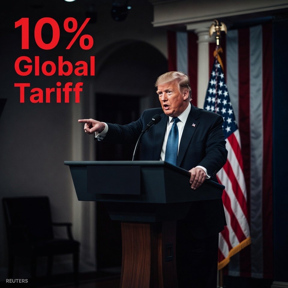 Trump reacts after Tariff Court Ruling announcement