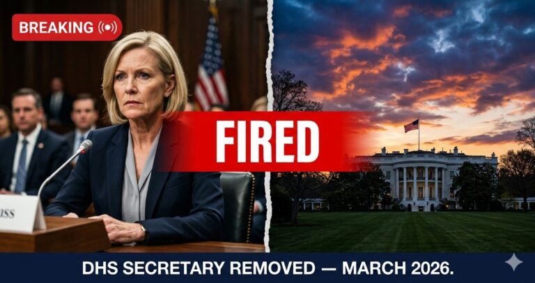 Kristi Noem Fired 2026