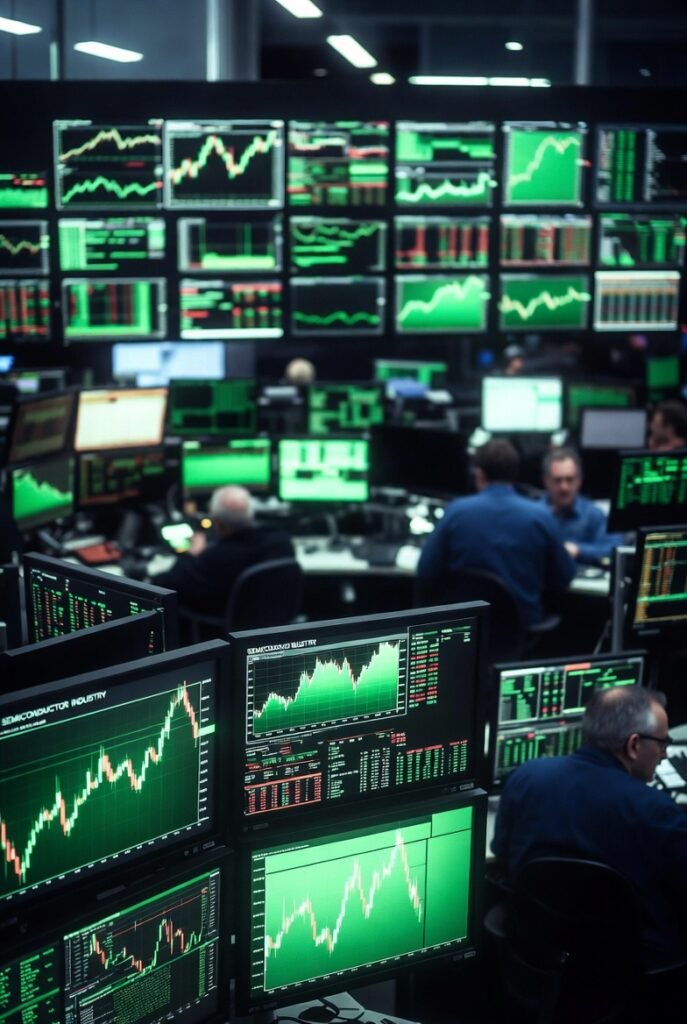 Financial markets and semiconductor stocks react positively to Taiwan-China diplomatic talks in April 2026