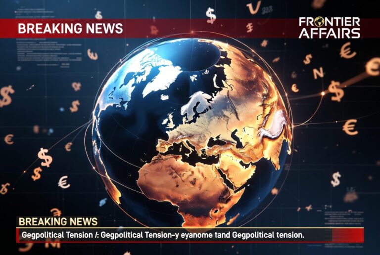 Global Power Blocs 2026 — World map divided into three geopolitical spheres showing US-led Western bloc, China-Russia Eurasian bloc, and non-aligned nations