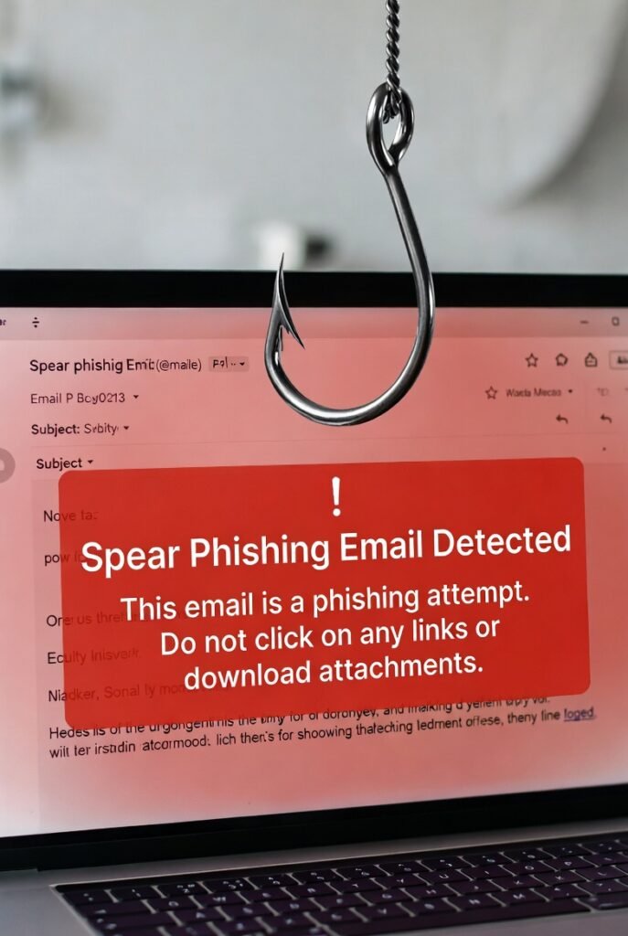 Spear phishing email attack used by Iranian hackers targeting US defense contractors and government employees 2026