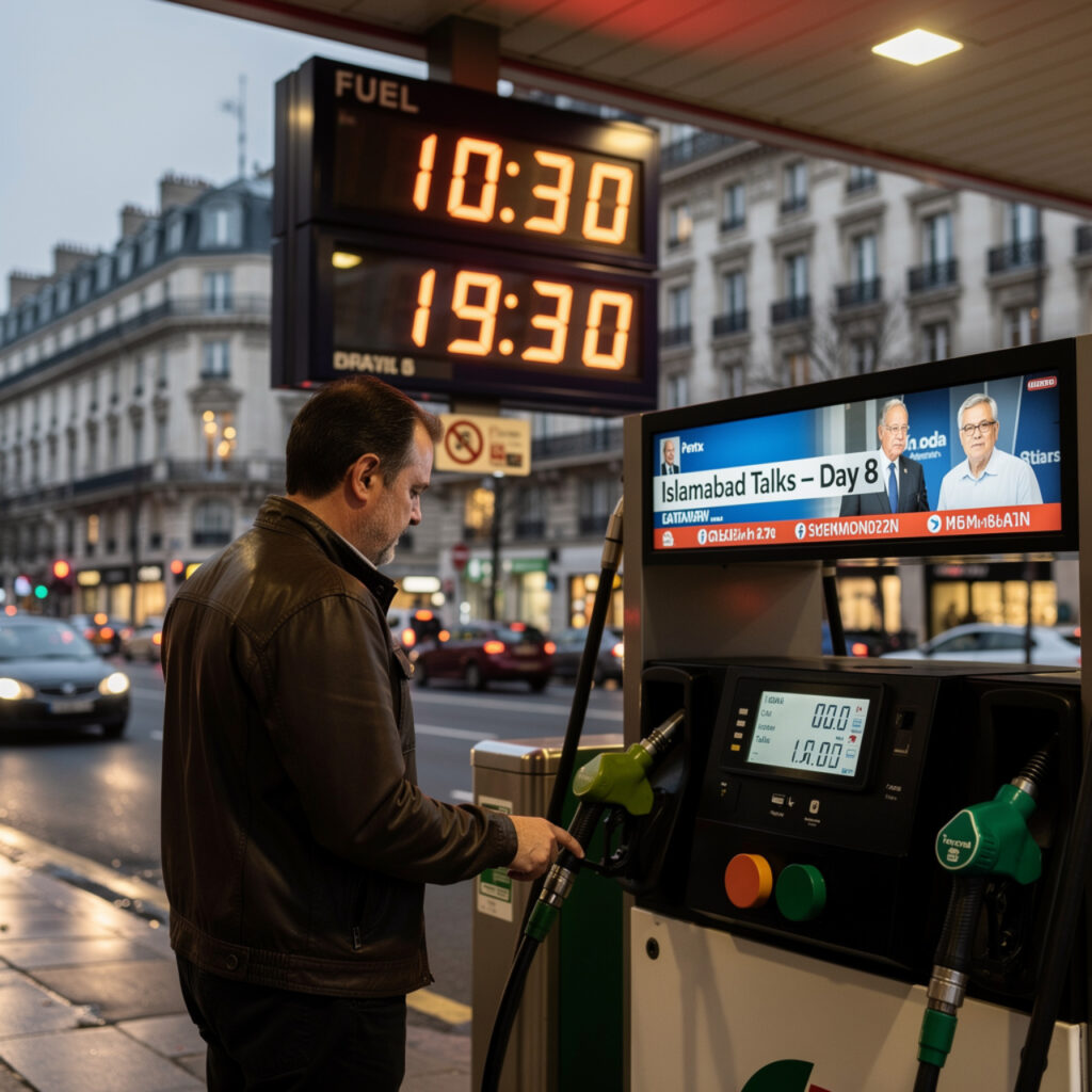 Oil prices Europe 2026 — Strait of Hormuz ceasefire Islamabad deal Trump Iran peace economic impact fuel