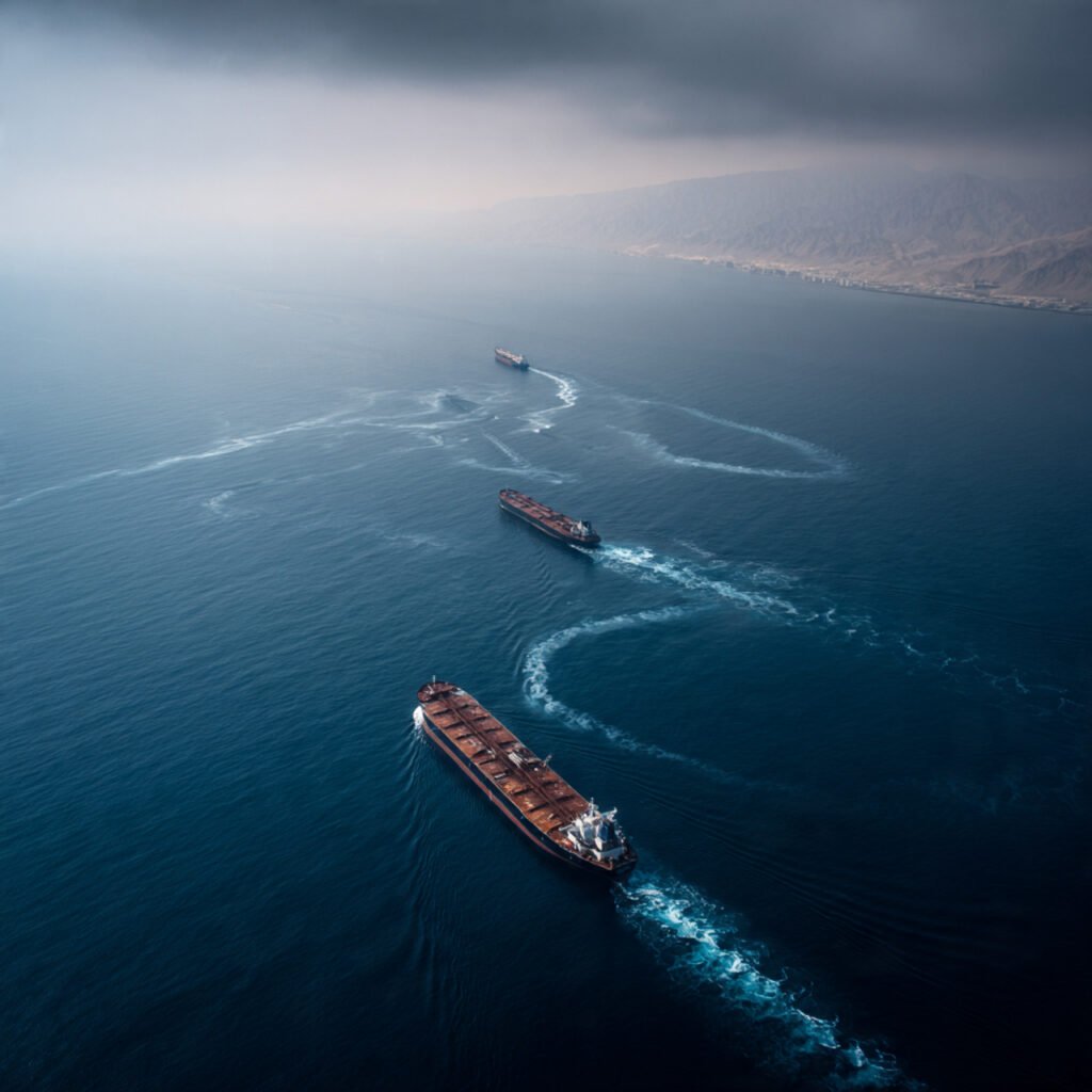 Oil tankers U-turn Arabian Sea 2026 — Strait of Hormuz disruption Islamabad summit deadlock shipping crisis