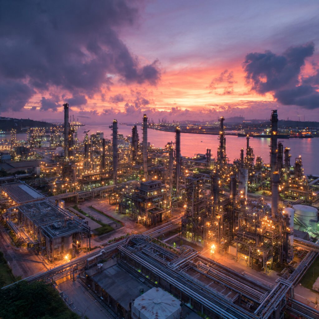 Singapore oil refinery Jurong Island 2026 — Australia Singapore fuel deal petroleum supply agreement Hormuz