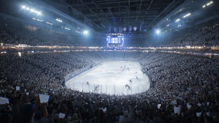 NHL Playoffs 2026 overtime game at packed arena — sudden death thriller