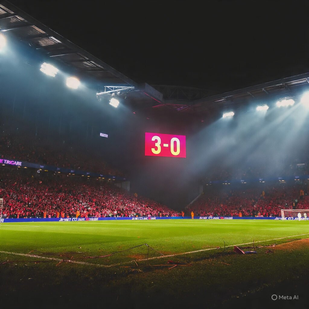 Pyramids 3-0 Al Ahly result
