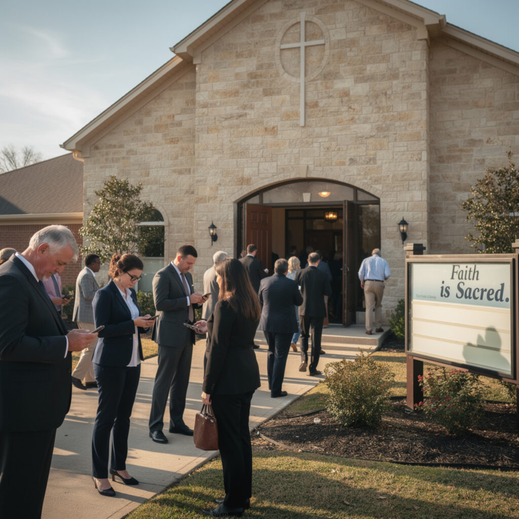 Christian right backlash Trump AI image April 2026 — evangelical voters blasphemy concerns faith is not a prop