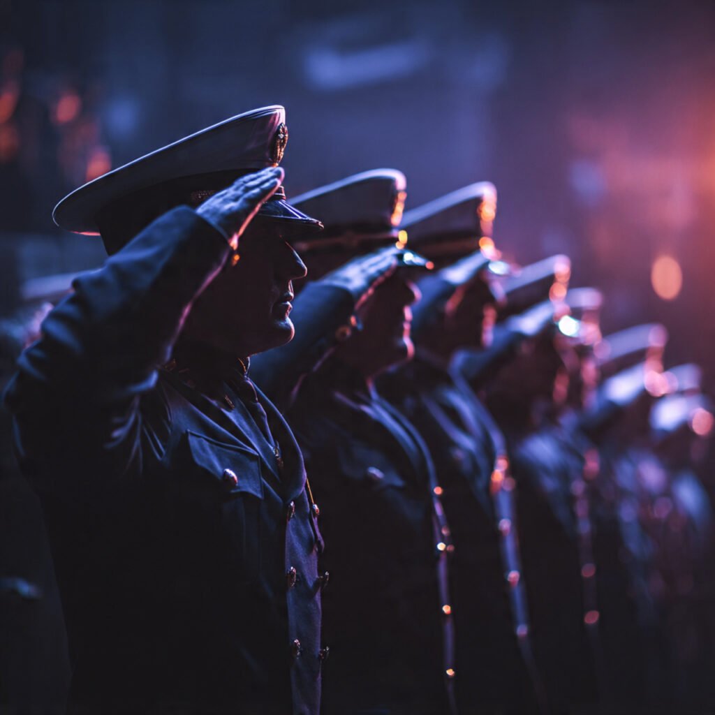 Military tribute to Major General Kamal Madbouly