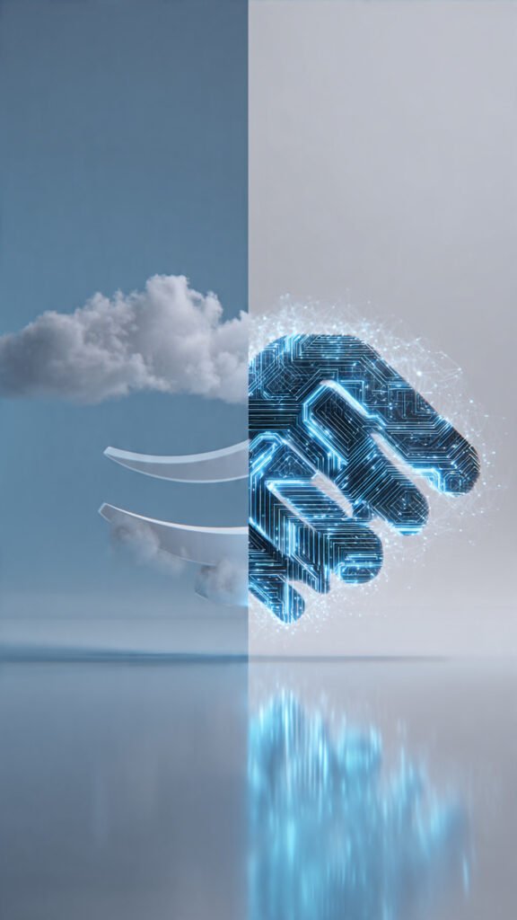 Amazon and Anthropic AI partnership 2026 — strategic investment deal overview illustration