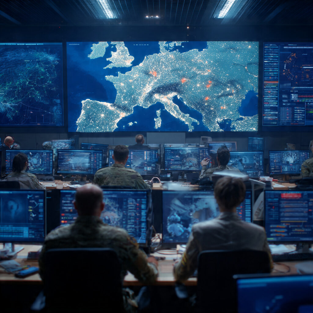 European Union digital defence coordination centre monitoring continental security threats 2026