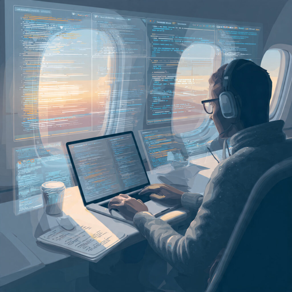 Agentic AI tools in 2026 autonomously completing tasks on a laptop screen