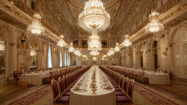 Royal state dinner guest list Trump America