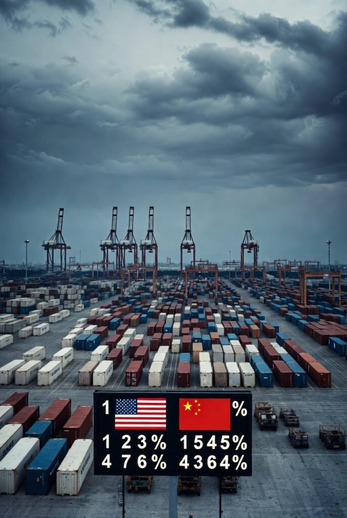 US China trade war tariffs 2026 shipping containers port supply chain disruption