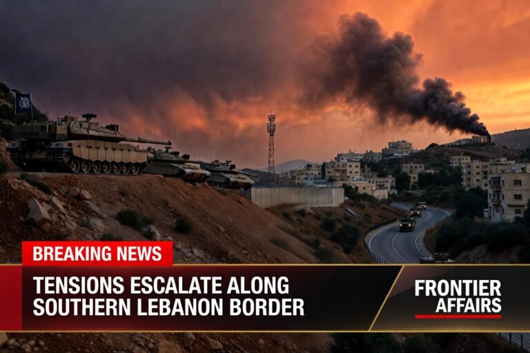 Turkey Israel Lebanon crisis April 2026 — Israeli forward defense line southern Lebanon ceasefire breakdown displacement