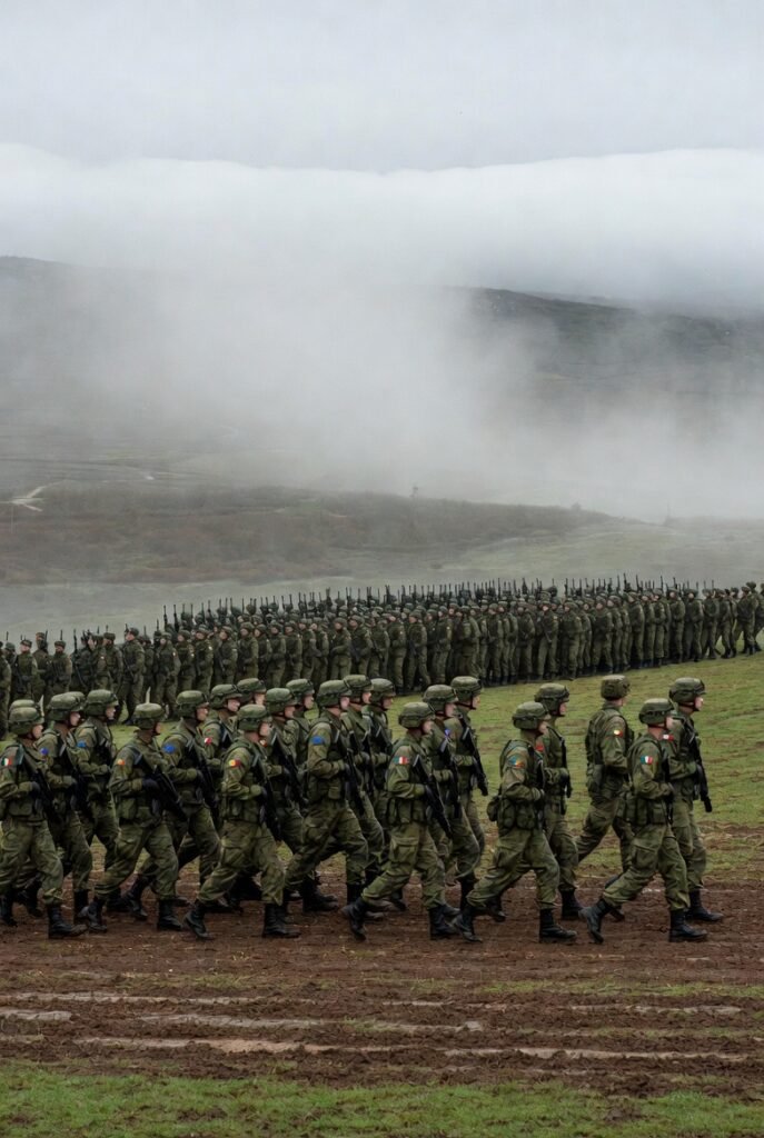 European Union joint military forces participating in a joint defense exercise as part of EU strategic autonomy plans in 2026