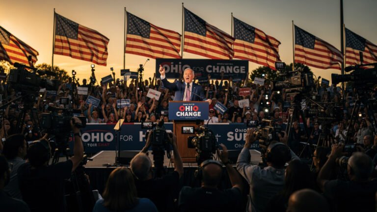 Ohio Senate Race 2026 campaign event drawing national political attention