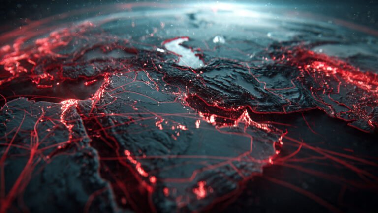 Israel Iran war tension map showing rising geopolitical conflict in 2026