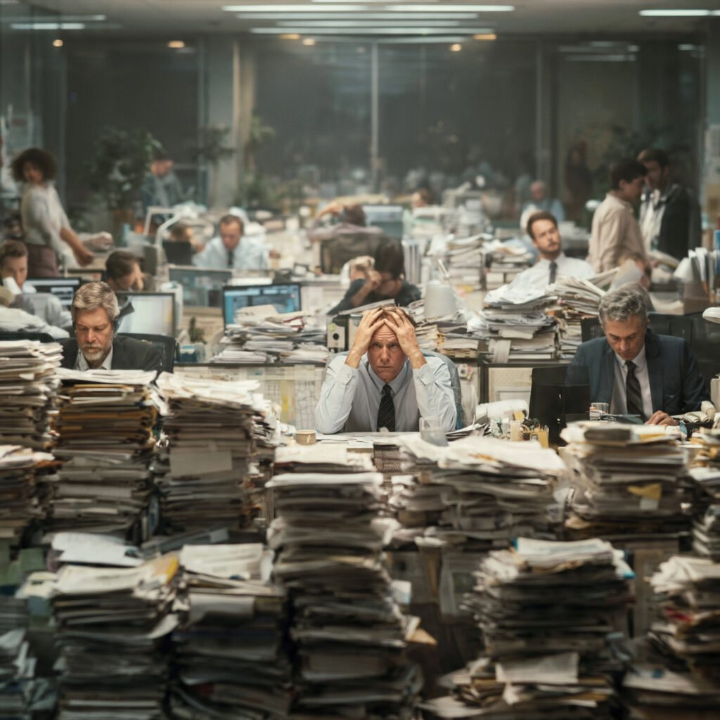 Employees navigating changing demands in the modern economy