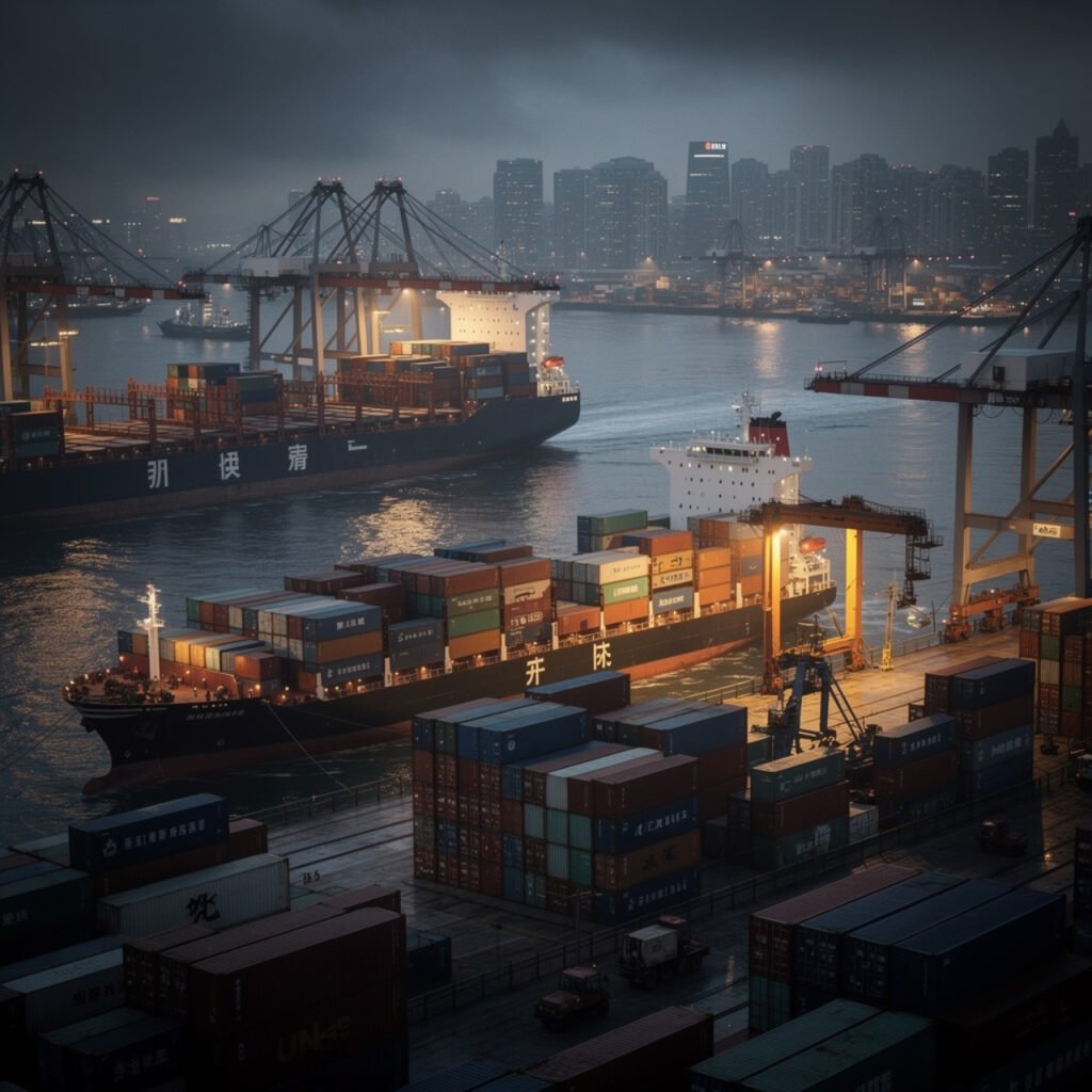 Global trade and supply chain concerns during US-China tensions