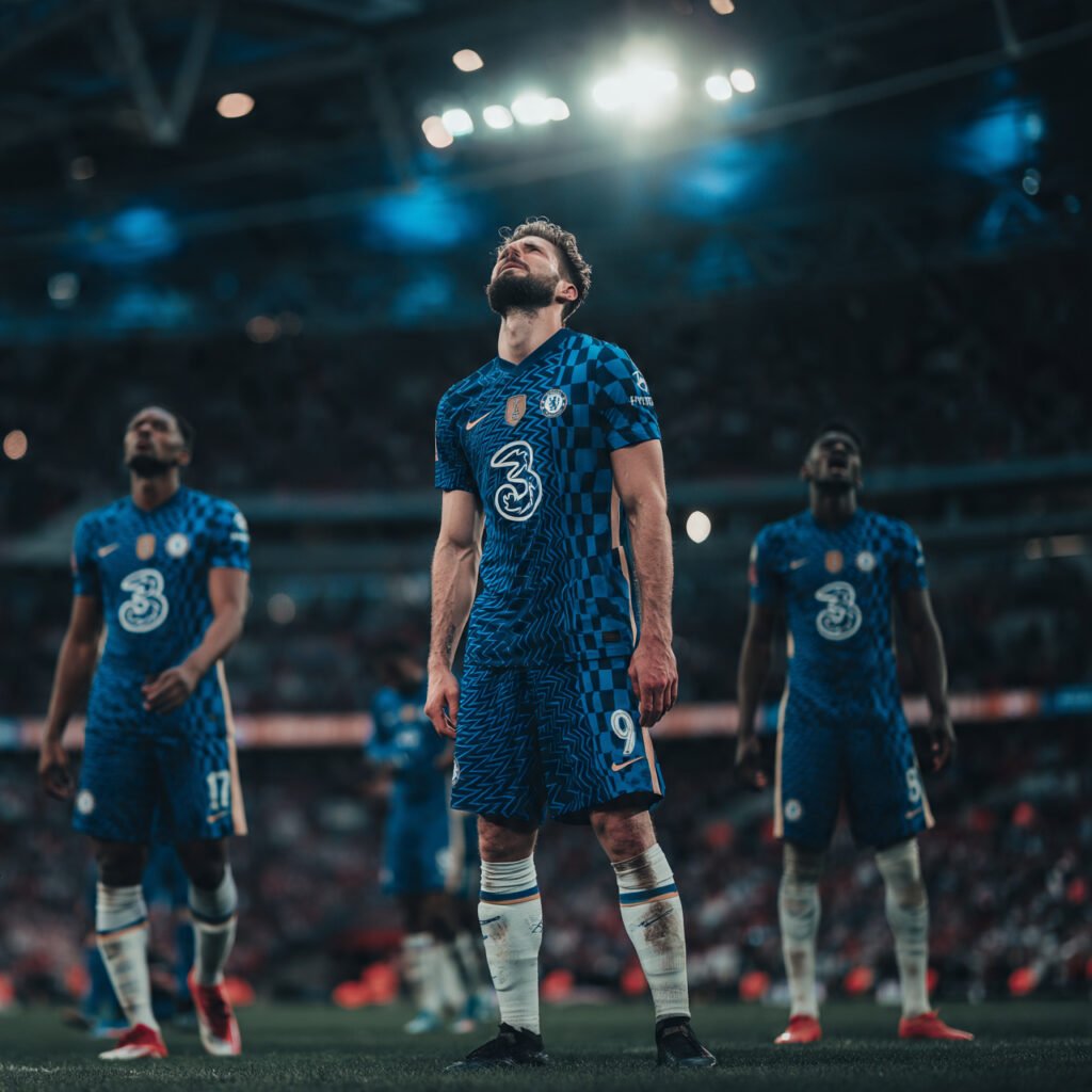 Chelsea reaction after Antoine Semenyo goal in FA Cup Final