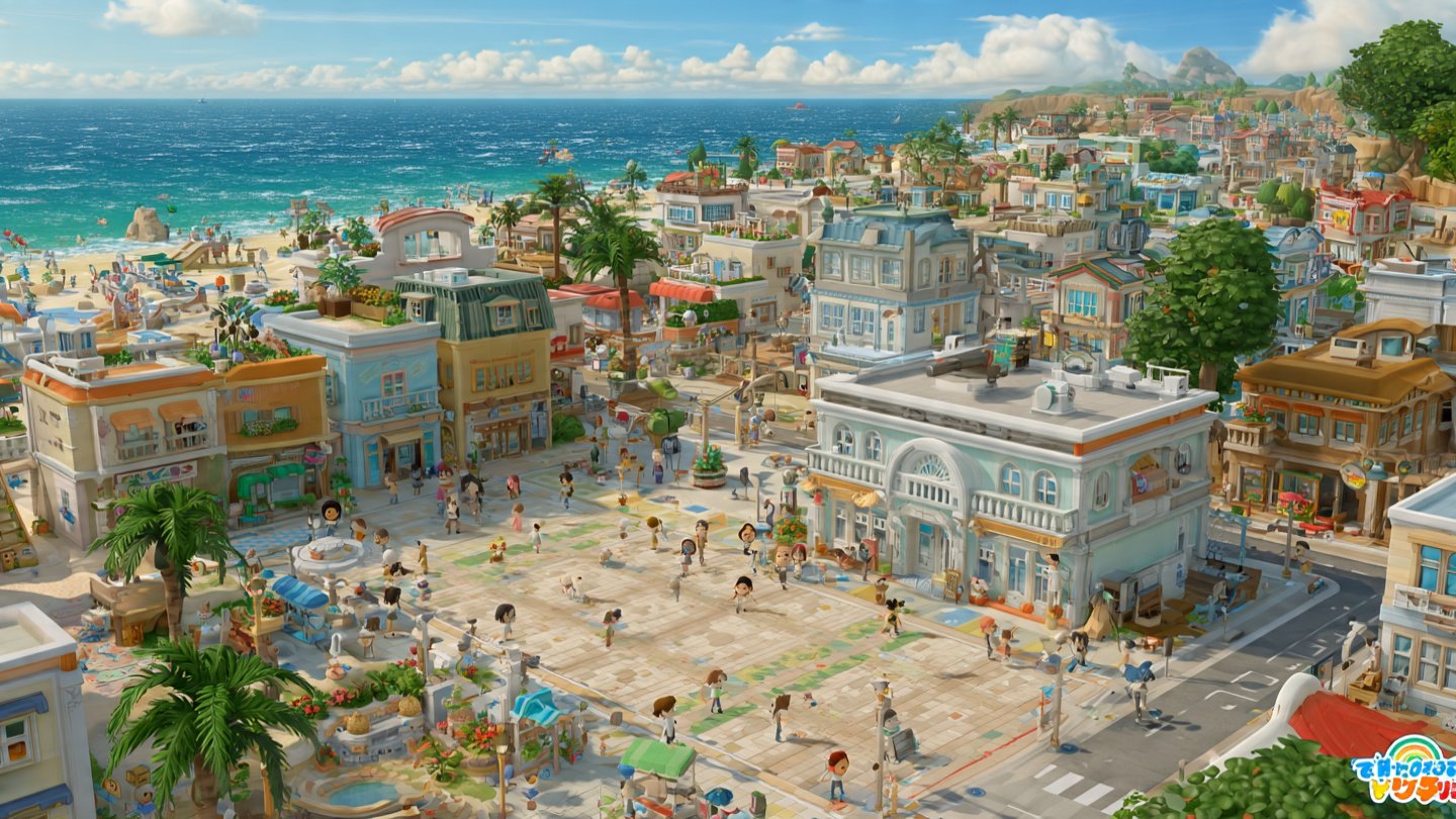 Tomodachi Life Update 1.0.2 improved gameplay and smoother character interactions on island scene
