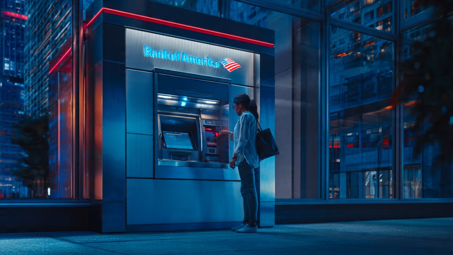 Bank of America ATM Fee Settlement and customer banking transaction