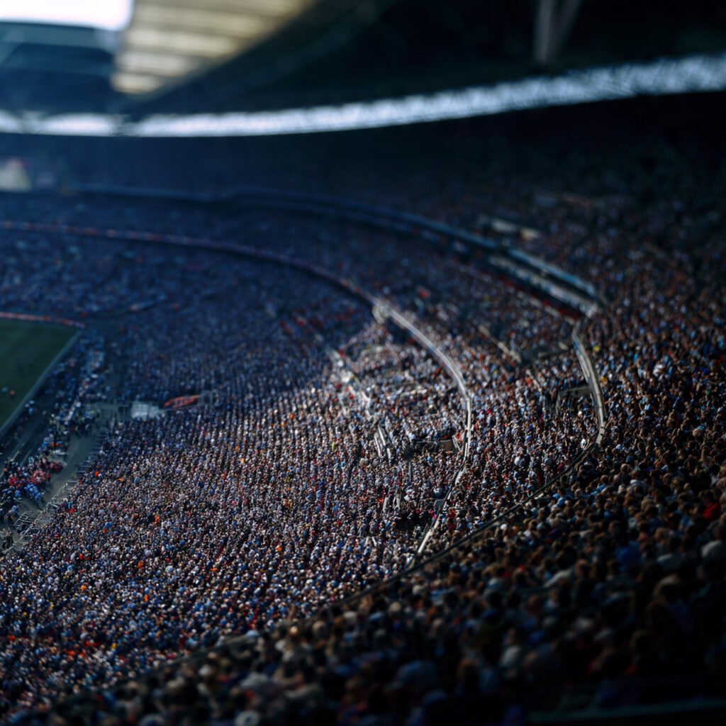 Wembley Stadium atmosphere during FA Cup Final 2026