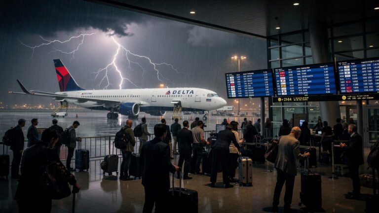Delta Air Lines disruptions affecting UK travel and international aviation operations