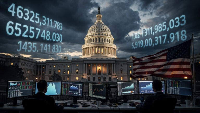 US Capitol during the US Budget Crisis 2026 amid rising national debt concerns