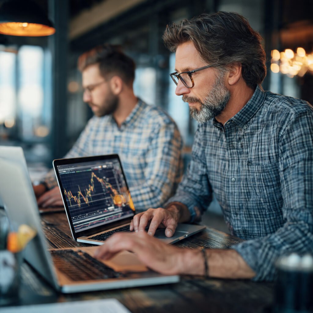 Retail investors analyzing European market conditions