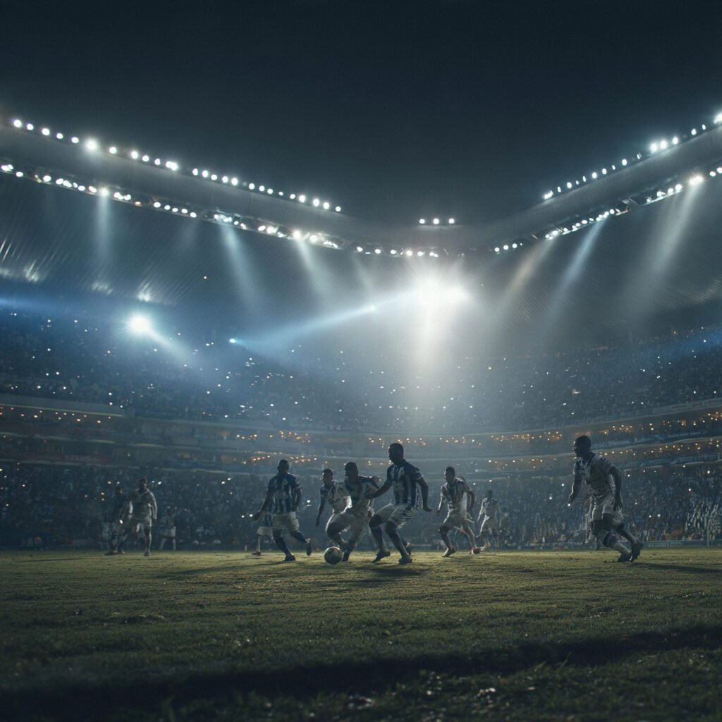 Pachuca dominating midfield during playoff clash
