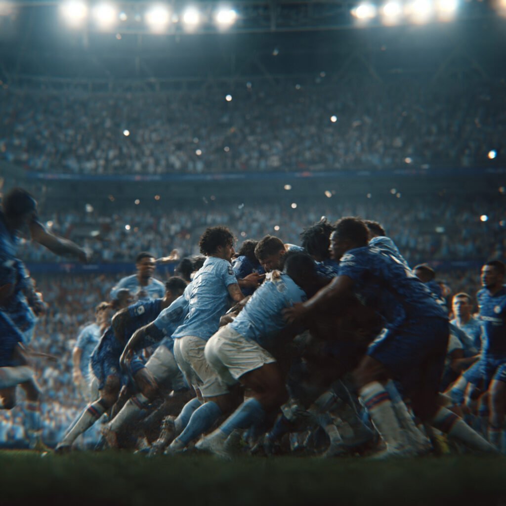Manchester City vs Chelsea midfield battle in FA Cup Final