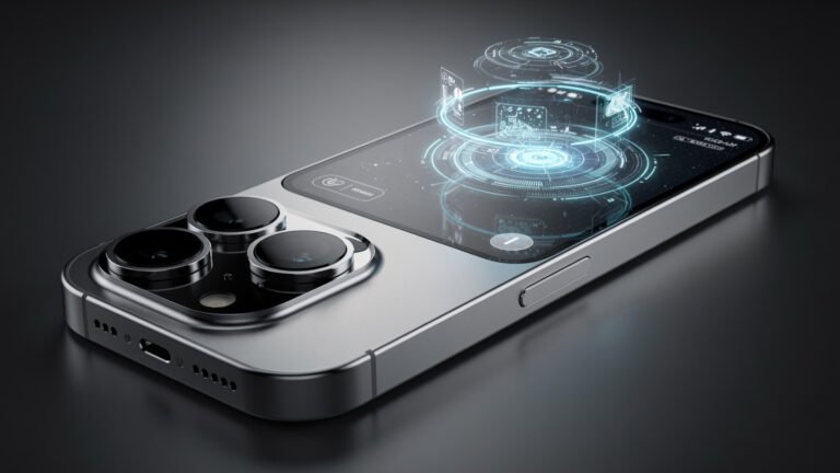 iPhone 18 Pro Max leaks AI camera upgrades revealed in futuristic smartphone concept