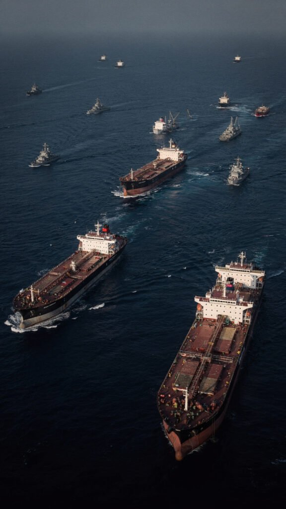 Oil shipping disruption near the Strait of Hormuz during Iran tensions
