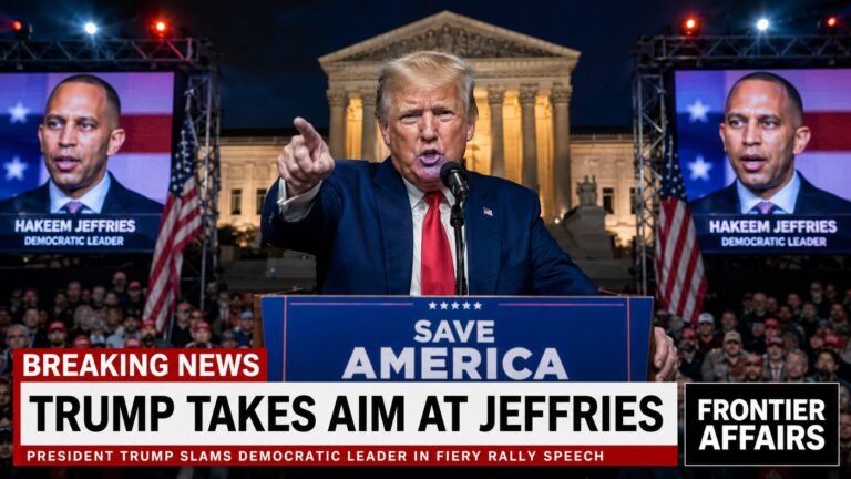 Donald Trump reacts to Hakeem Jeffries comments on Supreme Court voting rights ruling