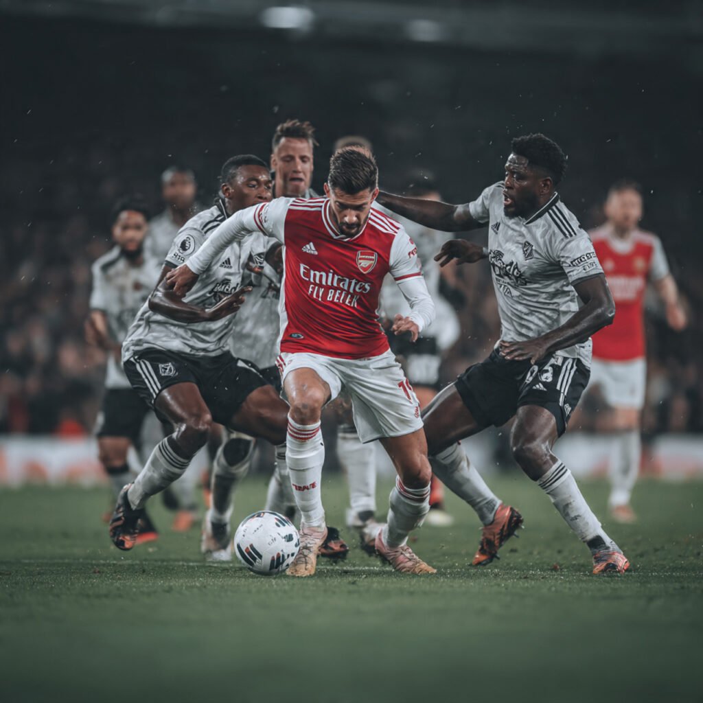 Fulham defensive performance against Arsenal