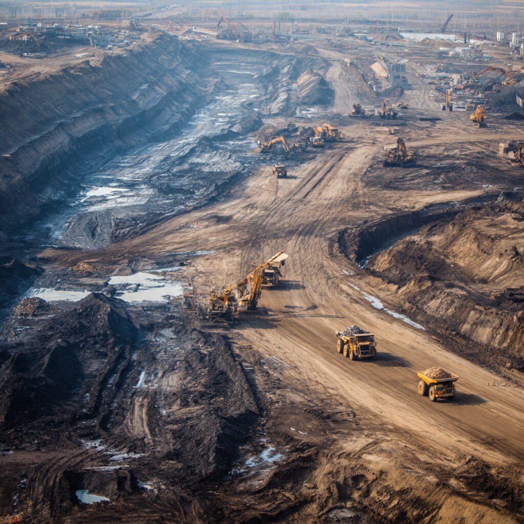 Canadian oil production Alberta oil sands