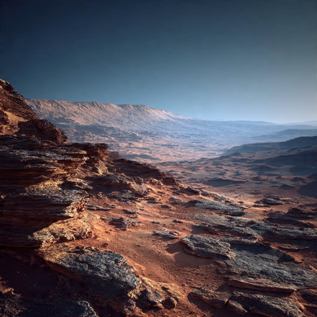 Curiosity rover Mars landscape discoveries