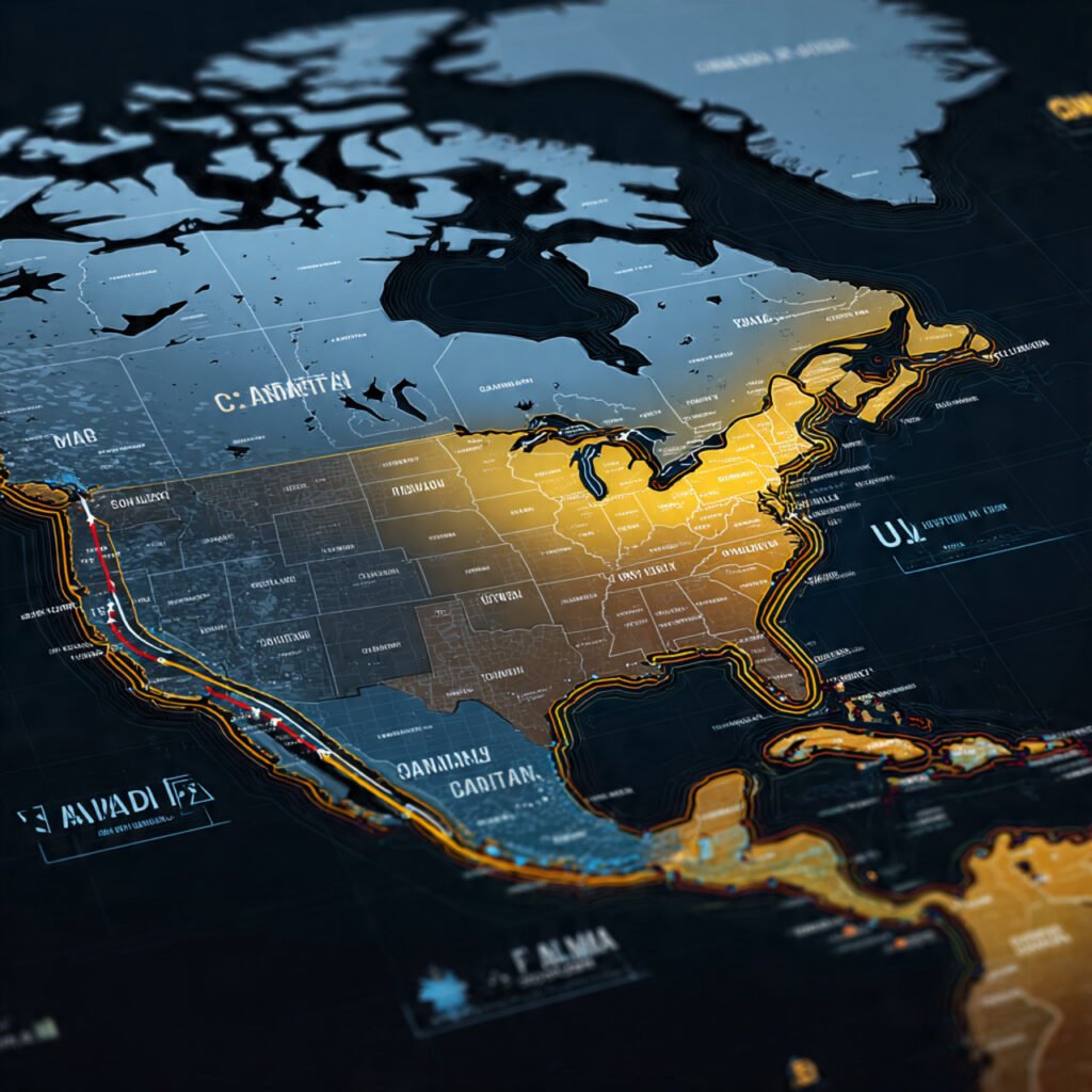 US Canada pipeline infrastructure oil transport