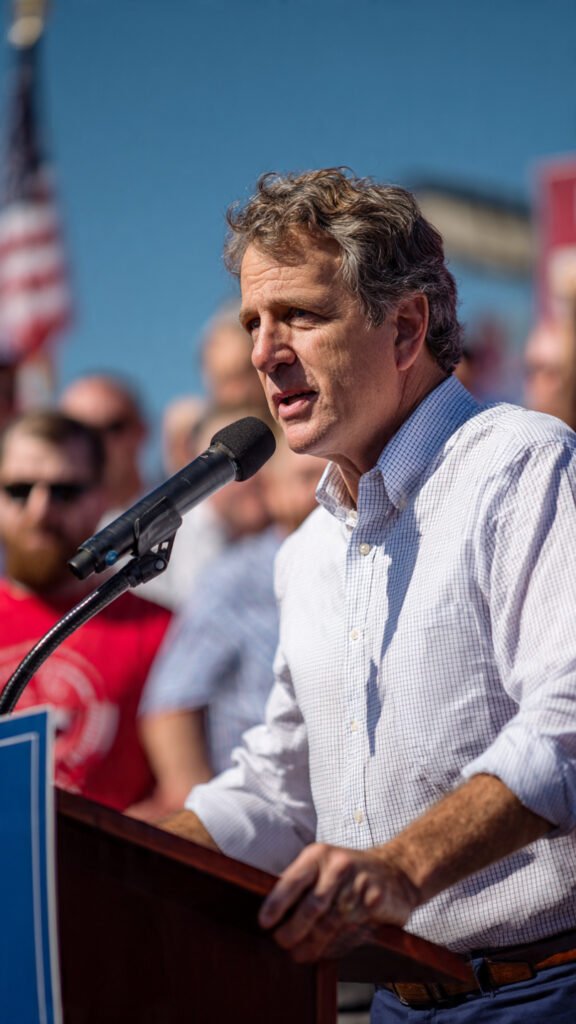 Sherrod Brown election campaign Ohio 2026