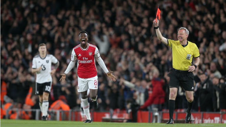 Arsenal vs Fulham Premier League match VAR decision