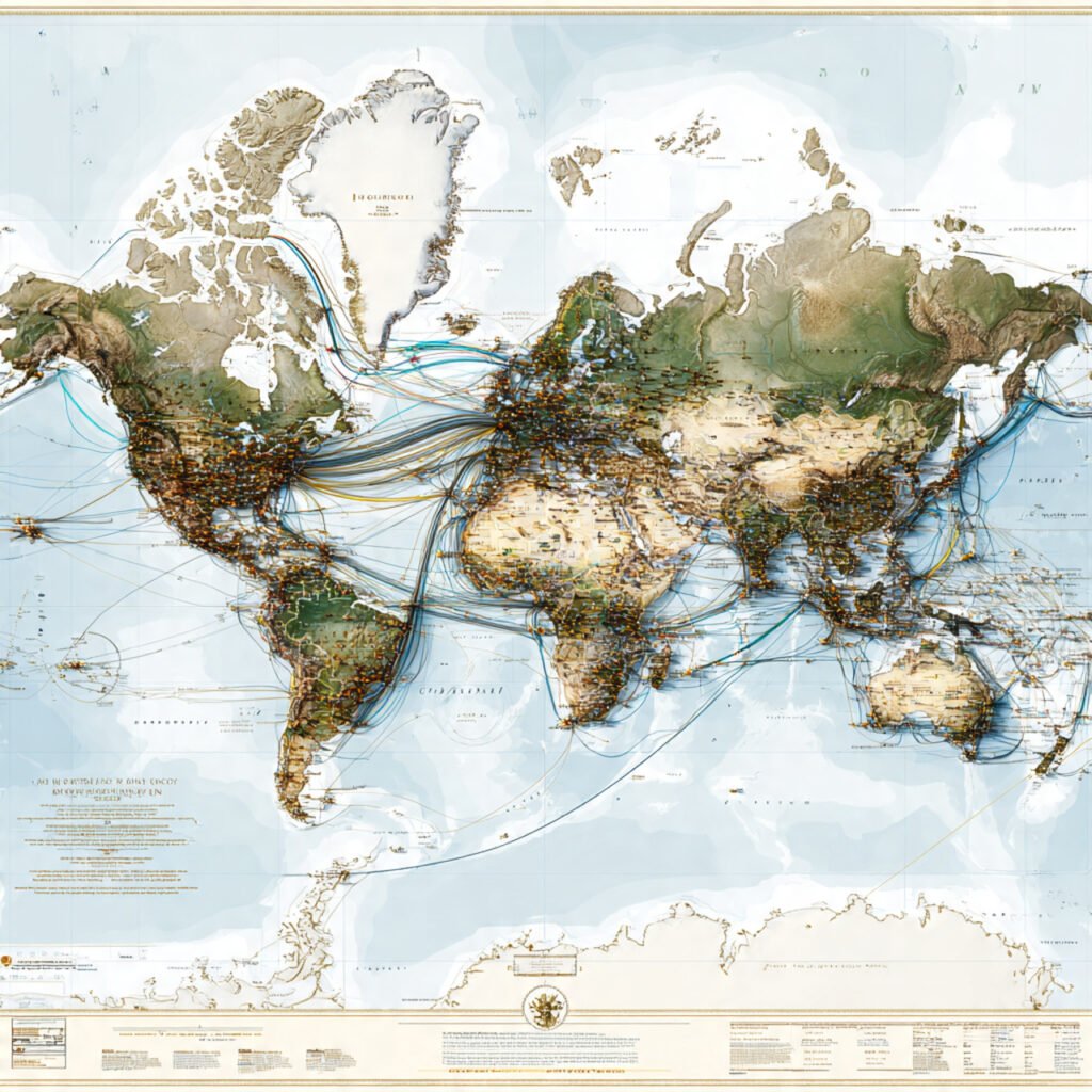 global oil supply routes