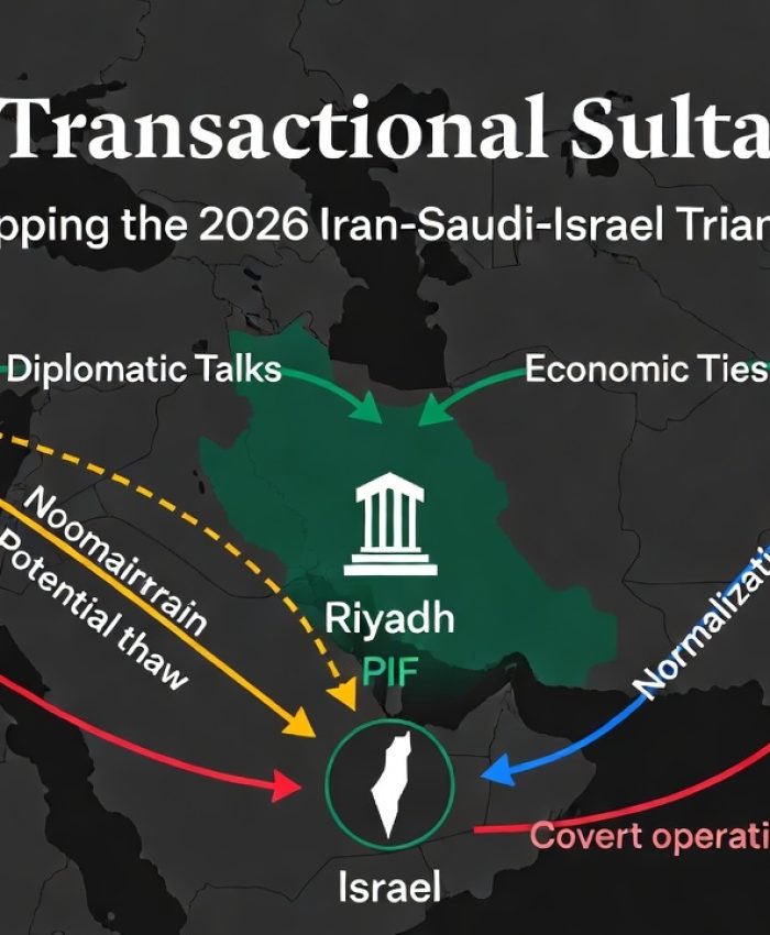 Iran Saudi Israel Relations 2026 map showing diplomatic ties