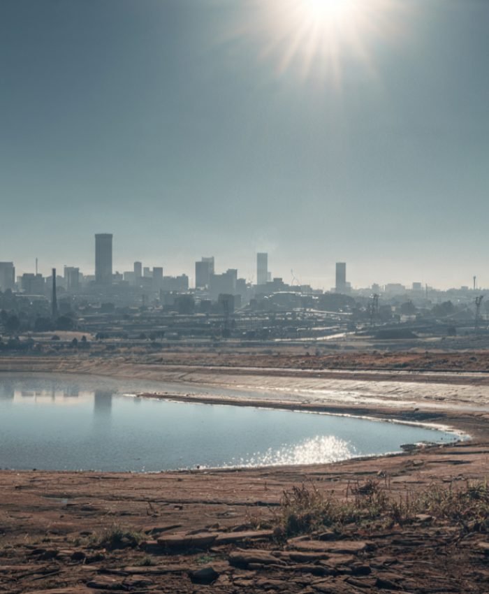 Gauteng water crisis showing winter water outages affecting urban infrastructure