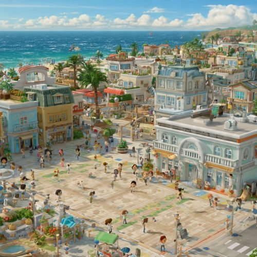 Tomodachi Life Update 1.0.2 improved gameplay and smoother character interactions on island scene