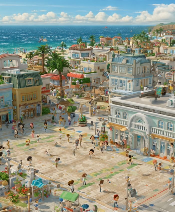 Tomodachi Life Update 1.0.2 improved gameplay and smoother character interactions on island scene