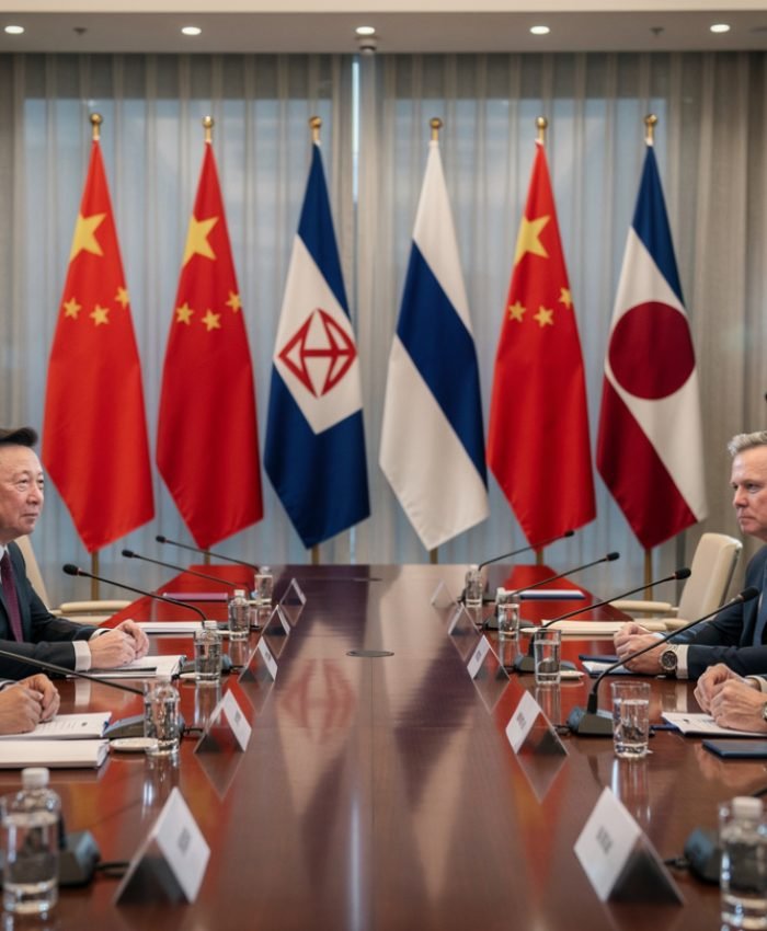Xi Jinping meeting Elon Musk and Tim Cook during China business summit