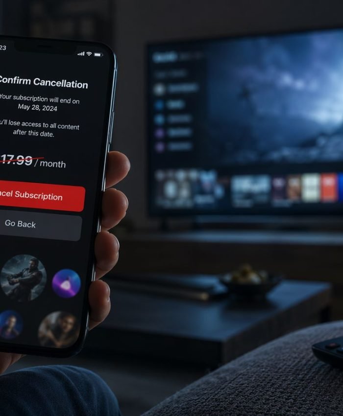 Streaming subscription cancellation 2026 — consumer cancels Netflix Disney Plus price hike subscription fatigu
