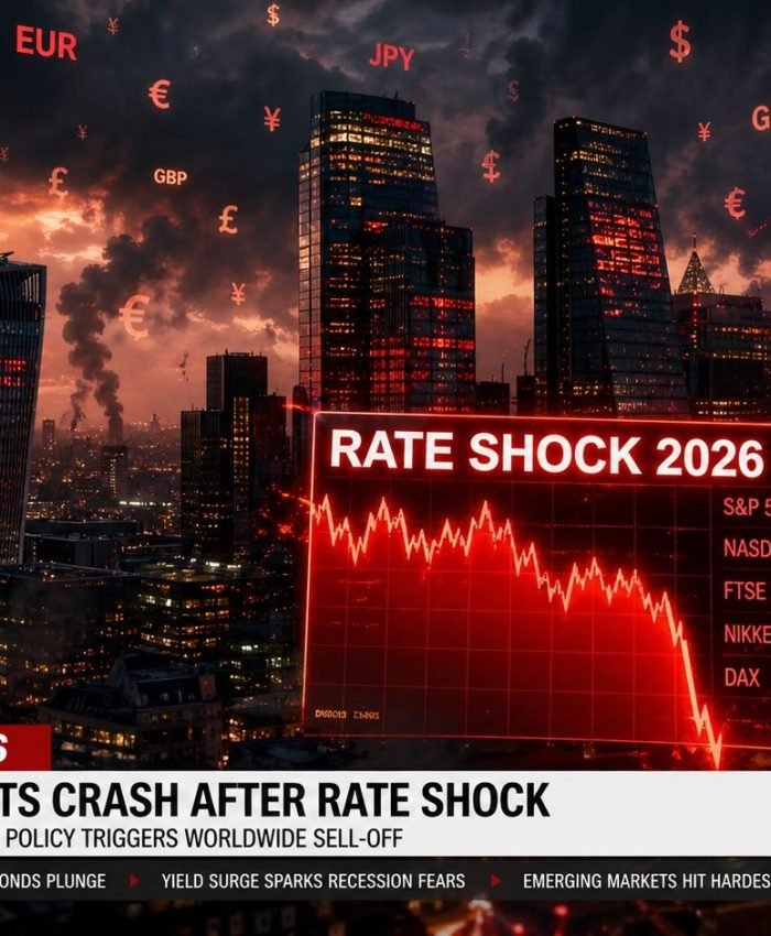 Global market volatility 2026 – central bank rate shock sends financial markets into sell-off