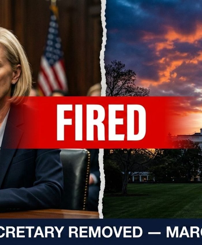 Kristi Noem Fired 2026